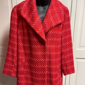 Cabi Stylish Red Women's Coat